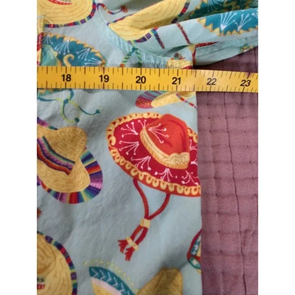 Chubbies Shirt Mens Medium Green Short Sleeve Button Up‎ Sombrero Fiesta Novelty - Picture 5 of 6